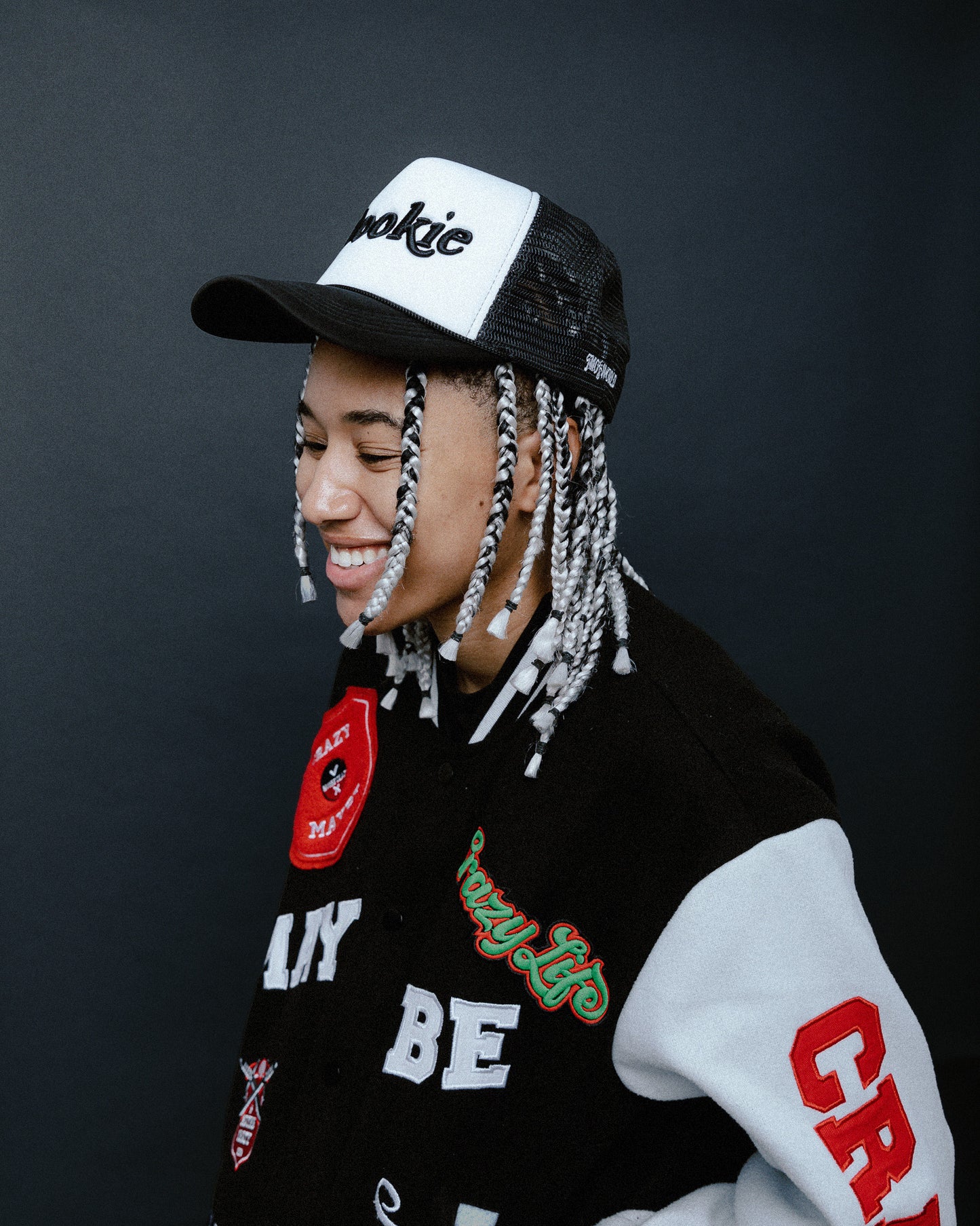 BLACK "BOOKIE" HAT