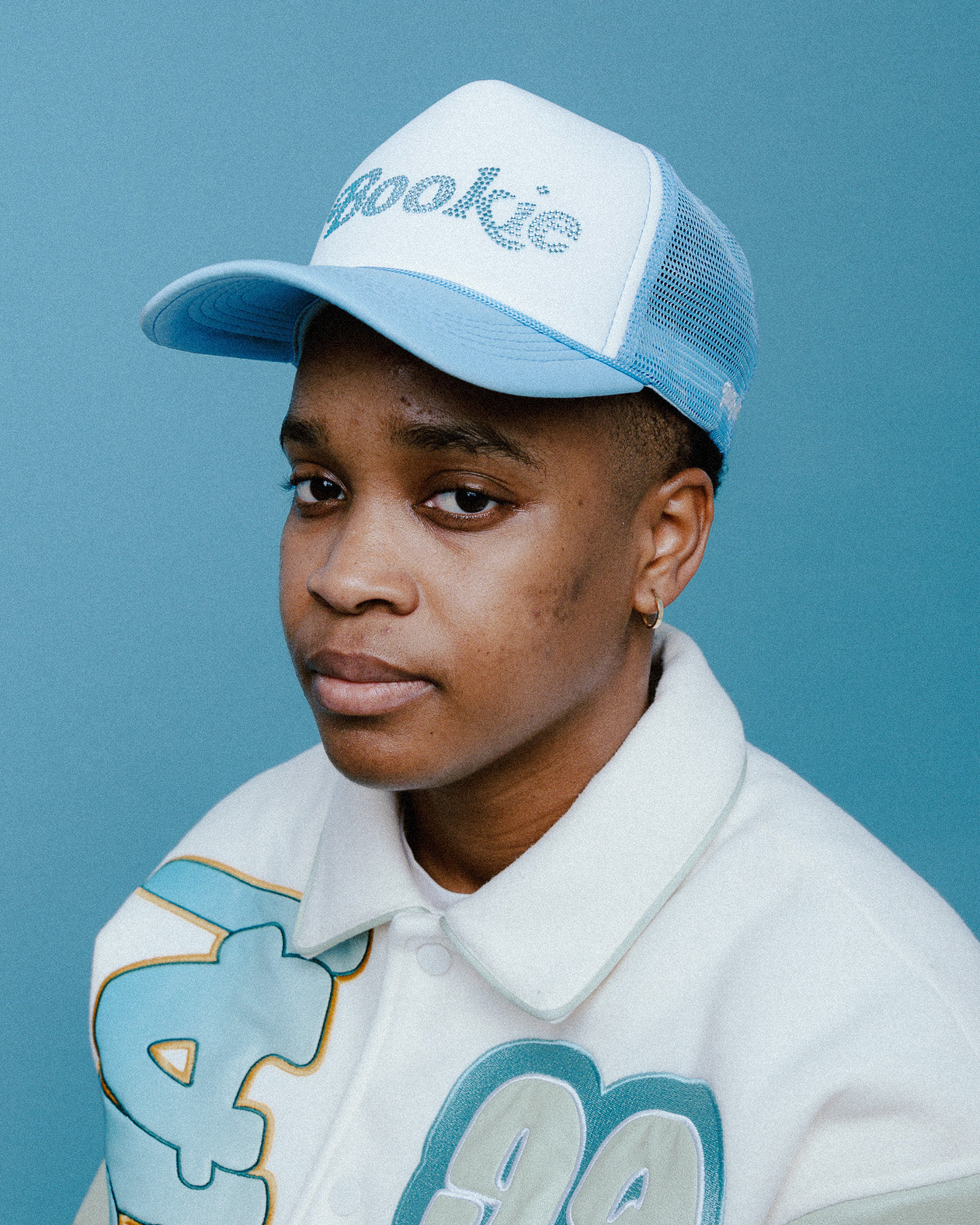 BLUE "BOOKIE" HAT